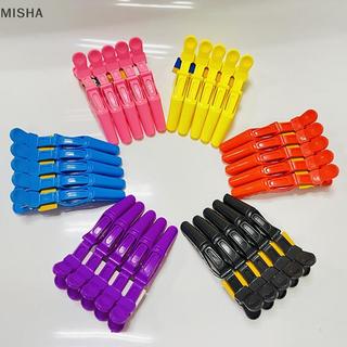 Misa 5 Cái / lốc Nhựa Làm Tóc Kẹp Móng Vuốt Phần Cá Sấu Kẹp Cắt Tóc Cho Salon Tạo Kiểu Tóc Phụ Kiện Kẹp Tóc