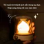 Đèn decor sạc USB hình ngọn lửa Calcifer Lamp,decor quà lưu niệm，Quà Tặng Dễ Thương Sạc USB