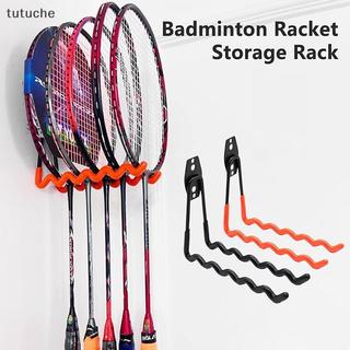 Tutu Treo Tường Vợt Giá Đỡ Vợt Tennis Vợt Cầu Lông Giá Đỡ Treo Tường Sóng Móc Lưu Trữ Giữ Nhiều Vợt Giá VN