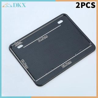 DKX Đa năng ‌Nhôm‌ Vỏ tấm hợp kim cho xe máy Khung biển số hợp kim nhôm Khung biển số sửa đổi.
