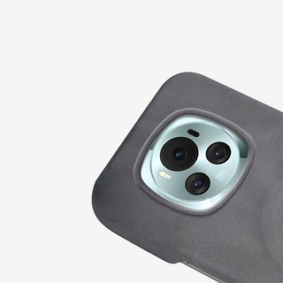 Sang Trọng Cảm Giác Da Từ Tính Dành Cho Honor Magic 6 Pro MAGIC6 Ốp Lưng Điện Thoại Kinh Doanh Da Lộn Da Cừu Da Mờ Bao