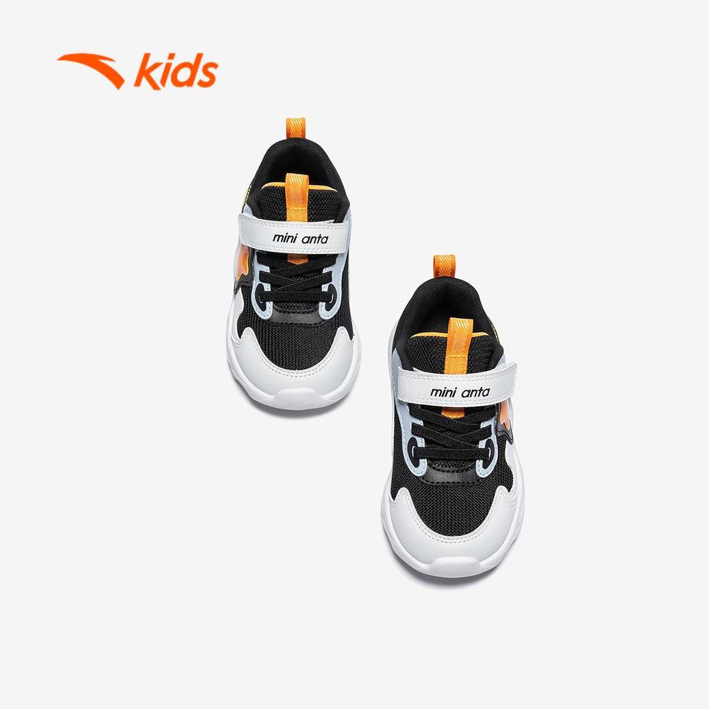 ANTA Kids Flash Shoes Giày Tập Đi Thể Thao Bé trai 3125D0006 Size 22-27. Êm Nhẹ, Thoáng Khí Dễ Vận Động
