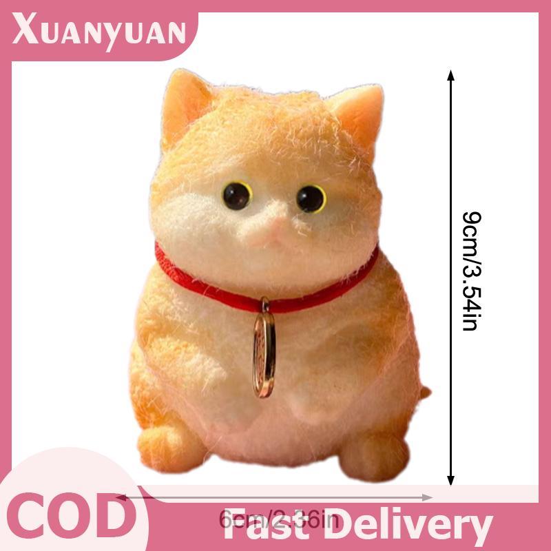 XUAN Taba Dễ Thương Mỡ Cam Sang Trọng Mềm Dính Bé Gái Trẻ Em Quà Tặng Sinh Nhật Đồ Chơi Đồ Trang Trí Thú Cưng Quà Tặng VN