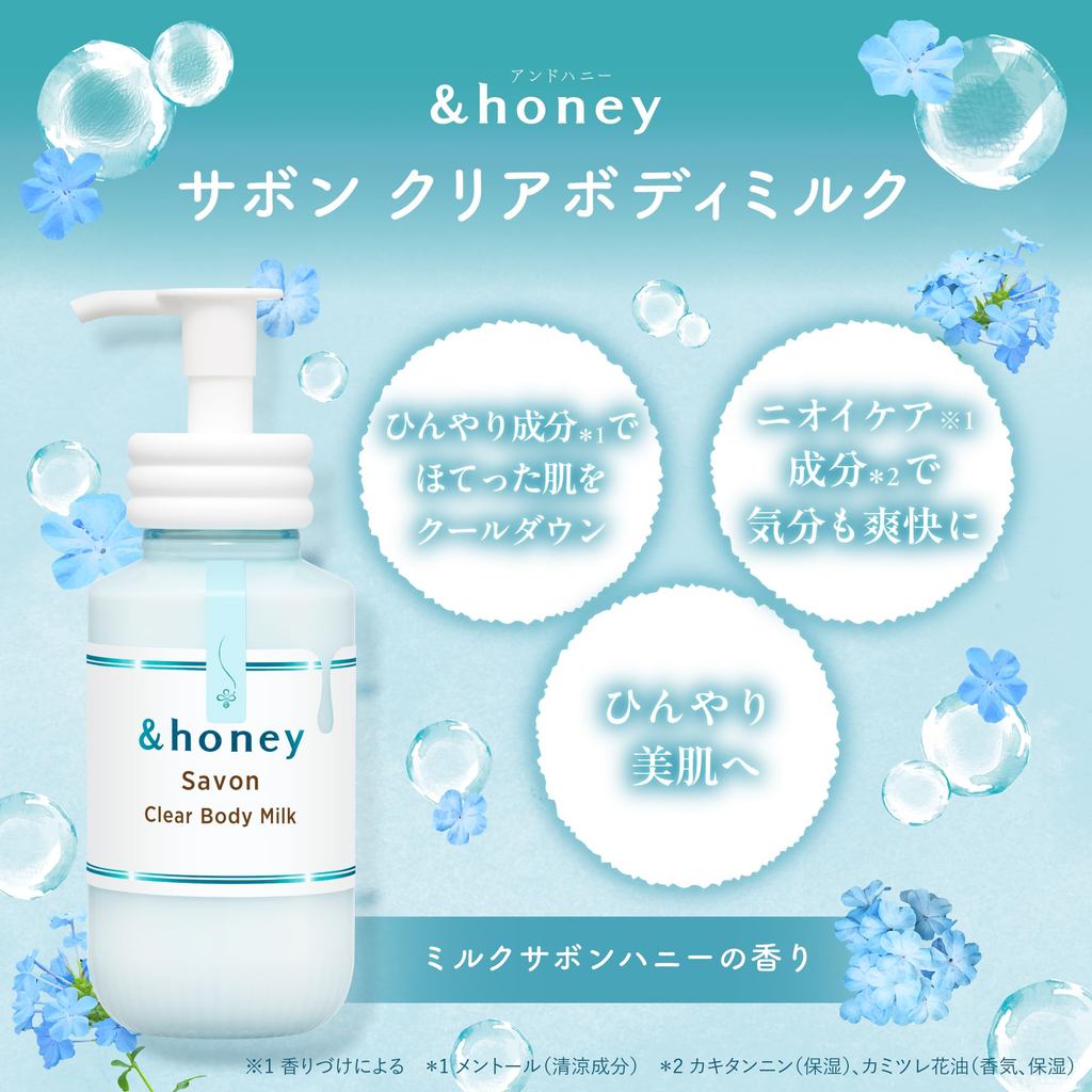 &honey Body Milk Sabon 250ml | Body Lotion & Milk- Direct from Japan
