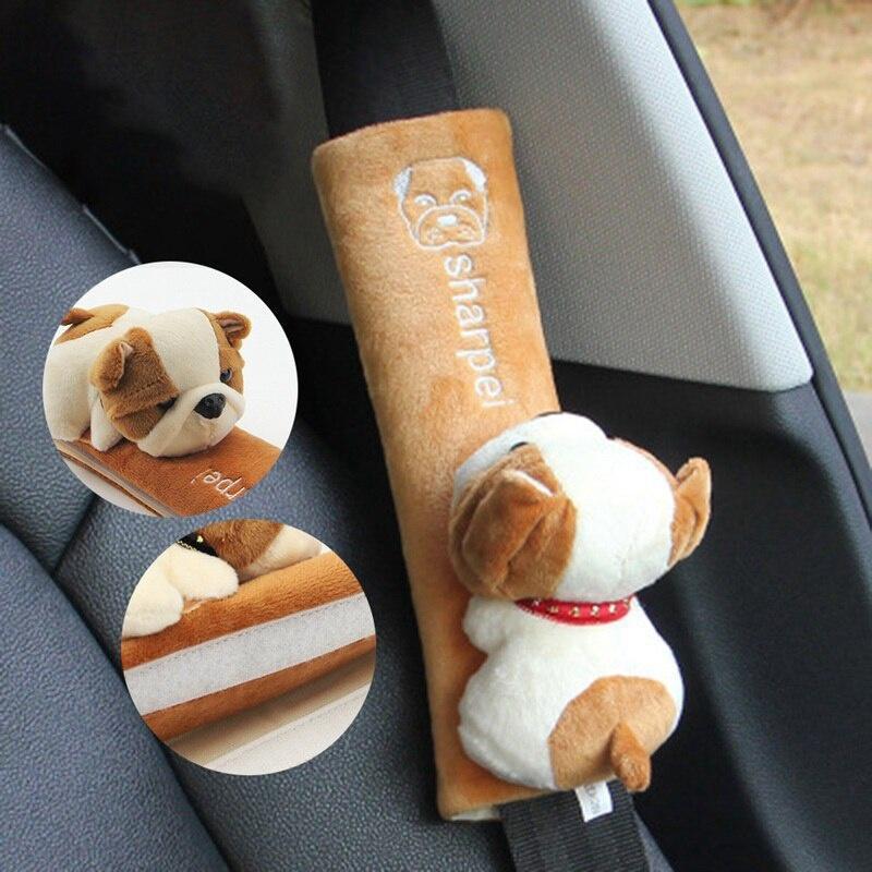 Cartoon Animal Car Belt Shoulder Cover Car Seat Belts Universal Shoulder Pad Accessory