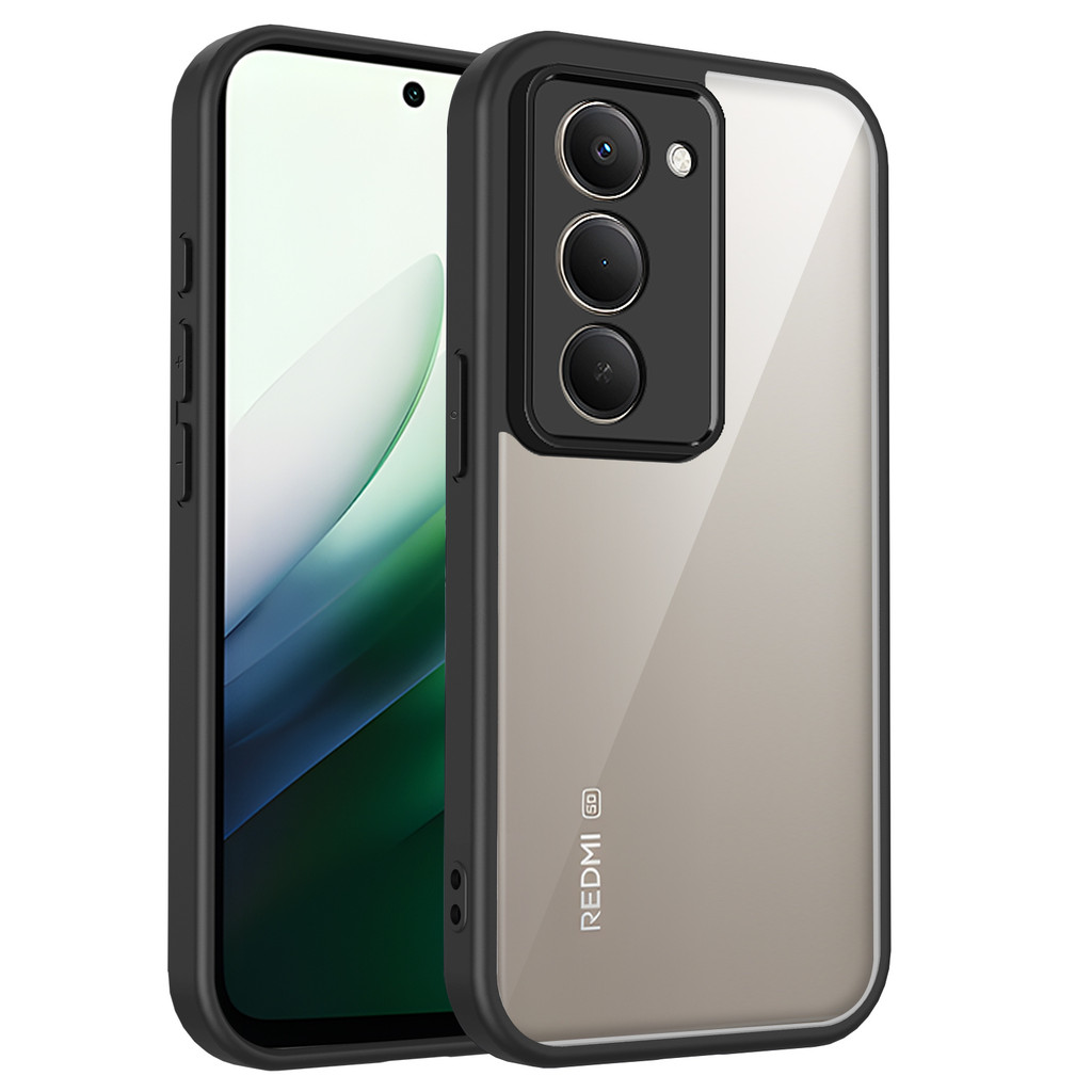 Ốp lưng Redmi 15 5G Vỏ trong suốt mờ thời trang cho Redmi 15 5G Vỏ điện thoại
