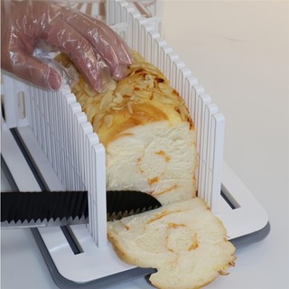 Máy thái bánh mì thủ công có thể điều chỉnh - Bảng cắt lát nhỏ gọn có thể gập lại cho bánh mì Sandwich