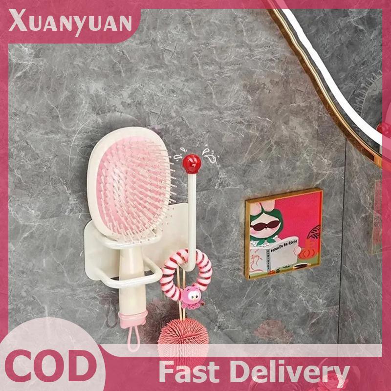 XUAN Tự Dính Treo Tường Móc Đa Năng Không Đục Lỗ Máy Sấy Tóc Giá Đỡ Tiết Kiệm Không Gian Móc Treo Tường Chống Thấm Nước VN