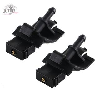 Vòi phun nước rửa kính chắn gió bên ngoài màu đen cho Camry Front 2 cái / bộ 48x24x27mm