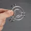 Giá hấp Mini WANYEDI, Giá hấp bằng thép không gỉ 2 kích thước, Nồi hấp bền bỉ Nấu ăn đa chức năng Chiều cao và chiều cao Giá nồi nhỏ Cốc giữ nhiệt
