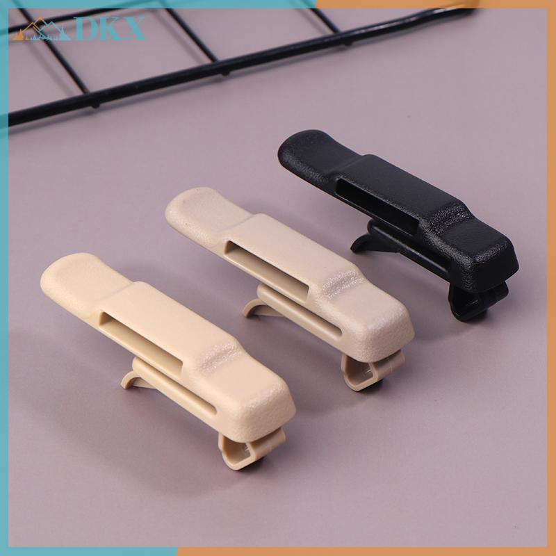 DKX 1 Dây An Toàn Phía Sau Cố Định Khóa Kẹp Dây An Toàn Kẹp Khóa Cho 73371-58010 Giá Đỡ Thắt Lưng Nhựa Phụ Kiện Xe Hơi.