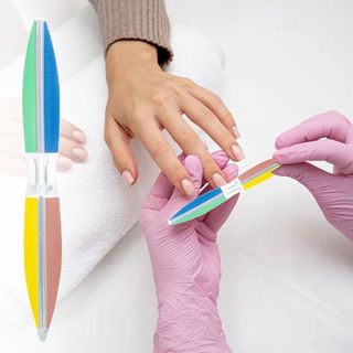 Gậy đánh bóng móng tay lục giác - Dụng cụ chăm sóc móng tay