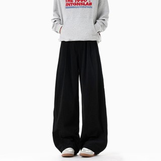 Quần âu nam phong cách Harajuku, vải nhung, phù hợp unisex