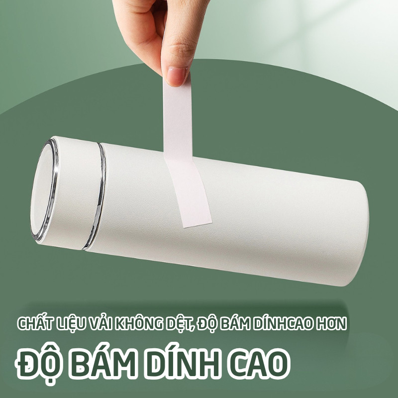 Băng Keo 2 Mặt Siêu Dính 10 Mét – Băng Dính 2 Mặt Đa Năng Dán Chắc, Cuộn To Dài Cho Văn Phòng Và Đồ Thủ Công