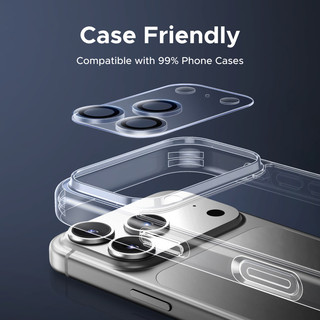 Kính bảo vệ ống kính máy ảnh UGREEN cho iPhone 17 Series Full Lens Glass cho iPhone 17 Pro / 17 Pro Max / 17