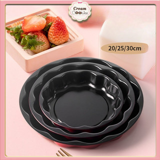 Khuôn nướng làm bánh ngọt,pudding,tart trái cây,bánh quiche,pizza chống dính 20/25/30cm dụng cụ làm bánh
