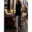 Váy chữ A dài họa tiết chấm bi phong cách Hepburn Pháp, phù hợp thân hình quả lê