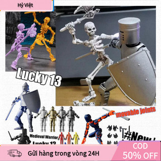 【Hỷ】Bộ Sưu Tập Hành Động Dummy 13 – Hiệp Sĩ & Bộ Xương Khớp Động, Siêu Ngầu Cho Fan Mô Hình