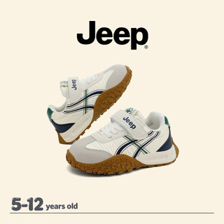 Giày trẻ em JEEP Bé trai Bé gái Mùa thu Velcro Giày chạy bộ ngoài trời chống mài mòn thoải mái
