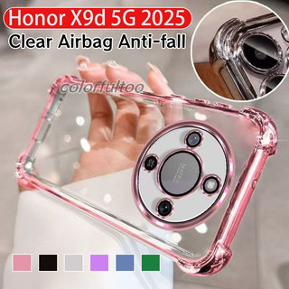 Vỏ Honor X9D Cho Honor X9d X9C Smart X 9C HonorX9C HonorX9d 5G Mạ Silicon TPU Mềm Chống Sốc Trong Suốt Vỏ Điện Thoại Mềm Chống Rơi Rơi Bảo Vệ Toàn Diện Ốp Lưng