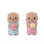 Sylvanian Families Dolls 【 Raccoon Family 】 FS-54 ST Mark Certified For Ages 3 and Up Toy Dollhouse Sylvanian Families EPOCH