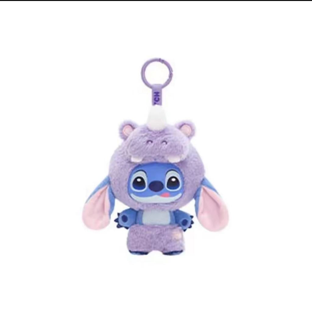 SY Lilo & Stitch Wild Animal Series Plush Vinyl Blind Box Túi Charm sang trọng đồ chơi dành cho trẻ em gái