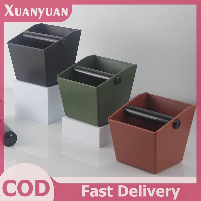 Hộp đựng cà phê thấm sốc XUAN Thùng đựng cà phê chống trượt Espresso cho bã cà phê có thanh gõ có thể tháo rời Thùng đựng rác cà phê VN