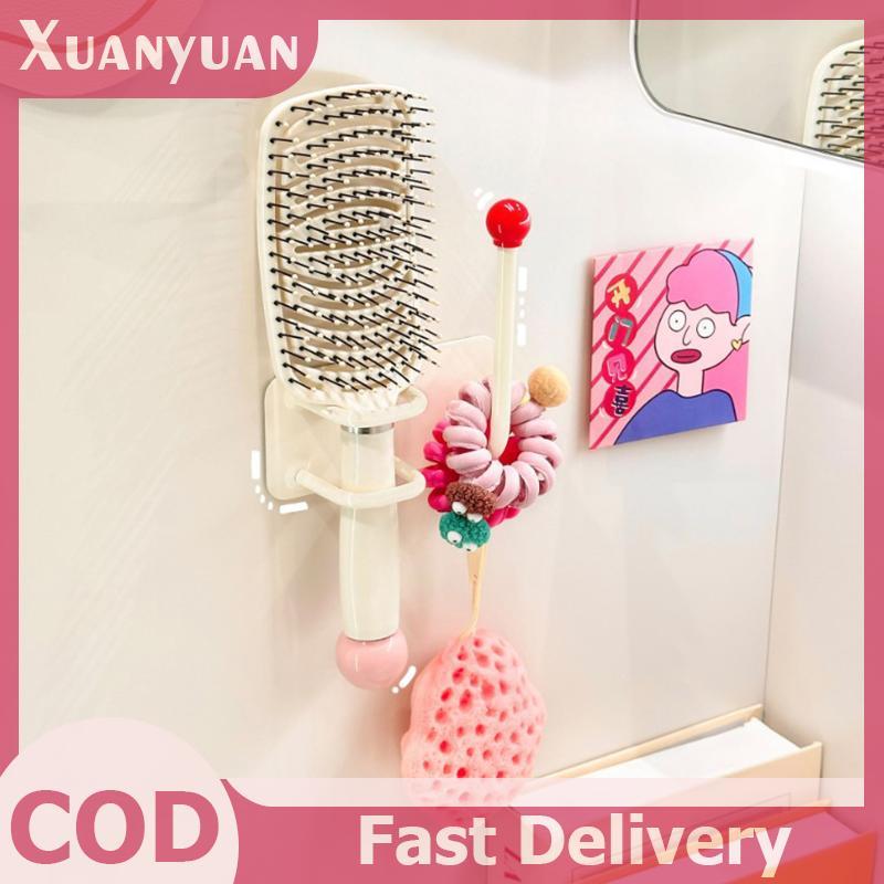 XUAN Tự Dính Treo Tường Móc Đa Năng Không Đục Lỗ Máy Sấy Tóc Giá Đỡ Tiết Kiệm Không Gian Móc Treo Tường Chống Thấm Nước VN