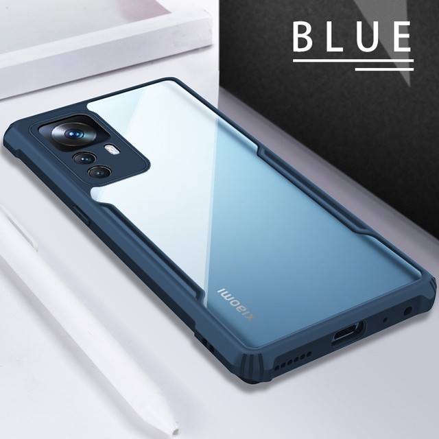 Ốp Lưng Cho Vỏ Điện Thoại Xiaomi 12T 11T 10T Pro 11 12 Lite Vỏ Cứng Chống Sốc Mỏng Pha Lê Trong Suốt