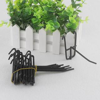 RO > 10 Chiếc Lưới Kim Loại Bảng Móc Treo Siêu Thị Có Thể Tái Sử Dụng Móc Treo Đa Năng Bán Lẻ Cửa Hàng Lưới Bảng Móc Áo Túi Móc Treo Móc Treo Tường Mới