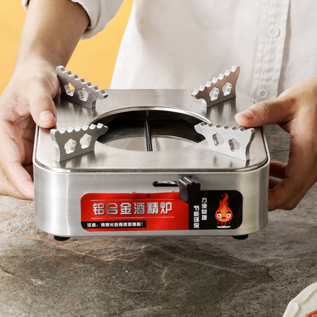 Dây Vuông Hợp Kim Nhôm Cho Bếp Gas và Lò Nướng Nhỏ, Phù Hợp Khách Sạn