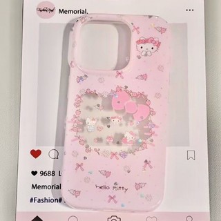 Vỏ Bling Lấp Lánh Hàn Quốc Dễ Thương Cho iPhone 11 16 15 14 13 12 Pro Xs Max XR X 7 8 Plus Ốp Lưng TPU Mềm Ốp Lưng Điện Thoại Vỏ Bảo Vệ HD Clear Cover