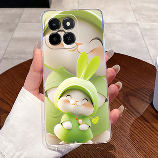 Vỏ Cho Honor X6c Ốp Lưng Thẩm Mỹ Sang Trọng Dễ Thương Thoáng Mát Bé Trai Bé Gái Ốp Lưng Silicon Trong Suốt Cho Honor X6c X 6c HonorX6c Vỏ