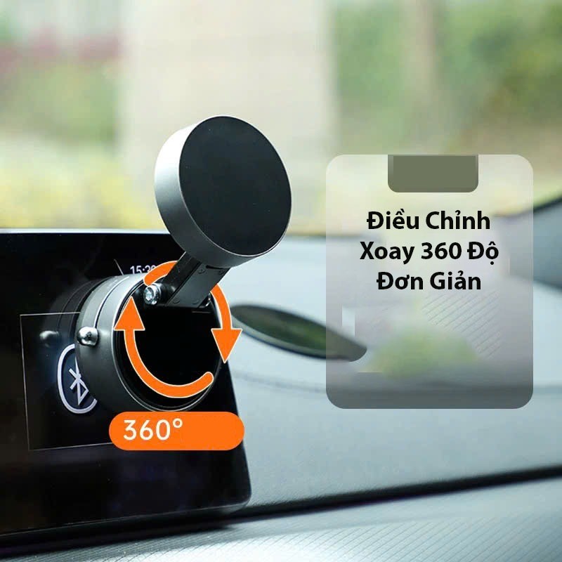 [Xả Hàng] Giá Đỡ Nam Châm Chân Không Đa Năng – Hút Chắc, Gập Gọn, Dùng Được Mọi Nơi