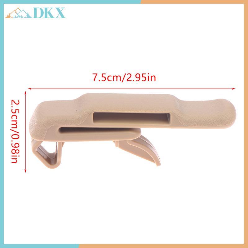 DKX 1 Dây An Toàn Phía Sau Cố Định Khóa Kẹp Dây An Toàn Kẹp Khóa Cho 73371-58010 Giá Đỡ Thắt Lưng Nhựa Phụ Kiện Xe Hơi.