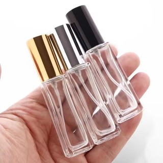 3 / 6 / 9 Chai xịt thủy tinh trong suốt 10ml - Máy phun nước hoa chống rò rỉ di động du lịch
