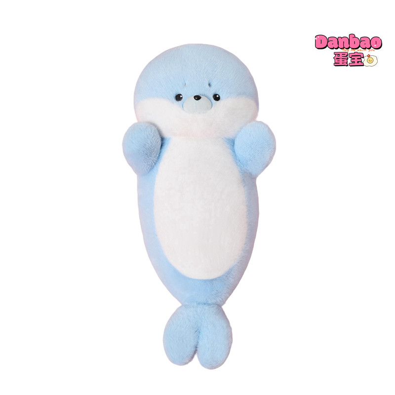 [DANBAO] Ngủ Với Bạn Blue Seal Đồ Chơi Sang Trọng Cho Bé Búp Bê Cói Dễ Thương Ngủ Với Búp Bê Chất Liệu Mềm Quà Tặng Cho Bé Gái Quà Tặng Sinh Nhật DANBAO Đồ Chơi