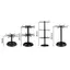 Giá treo móc khóa WOODNEST, Giá trưng bày vật liệu Acrylic nhiều lớp, Mặt dây hiển thị các tầng có thể điều chỉnh Màn hình Spinner DIY Organizer Giá lưu trữ Màn hình mặt bàn