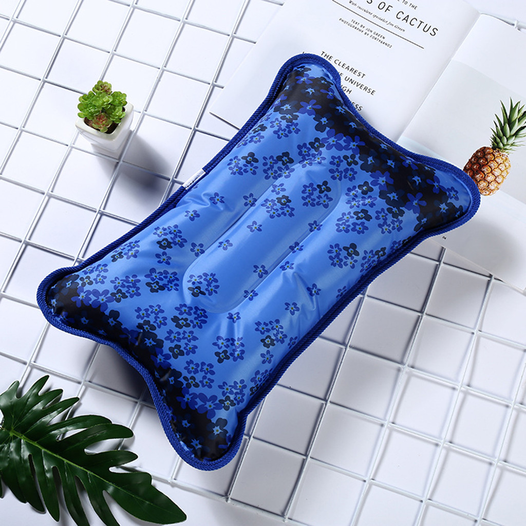 Đệm Đá Mát Gối Đá Đệm Chắc Chắn PVC Đầy Nước Đá Gối Đệm Ghế Cho Trường Học Văn Phòng Du Lịch Nhà
