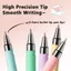 Bút bỏ túi AFTEROF, Bút bi đầu nhỏ 0,5mm, Bút Gel màu Morandi đơn giản có thể đổ lại cho học sinh