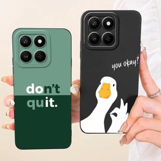 Dành Cho Honor 400 Vỏ Điện Thoại Thông Minh Trên Honor X7D Vỏ Capa Hoạt Hình Mèo Gấu Trúc Thỏ Phi Hành Gia Họa Tiết Ốp Lưng TPU Mềm Silicone