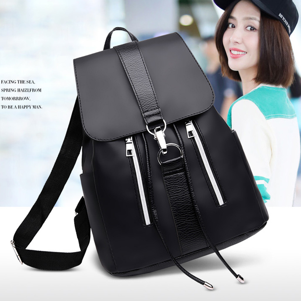 Ba lô đơn giản dành cho nữ Ba lô du lịch hàng ngày chống nước nhẹ dành cho công việc du lịch đi học