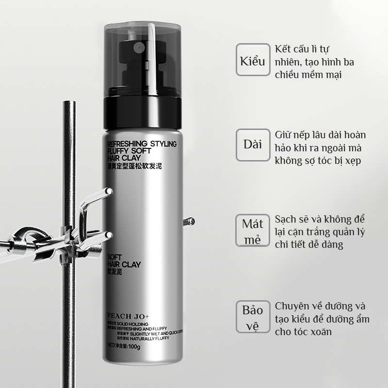 🔥Giá sốc🔥sáp tóc /sáp vuốt tóc nam mềm/sáp tạo kiểu tóc nam /kem dưỡng tóc bồng bềnh tự nhiên