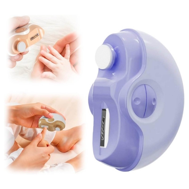 SHI Sạc Điện Kết Hợp Unguis Cutter Mill Mọi Người Kỷ Nguyên Nhẹ Nhàng Dễ Dàng Cắt Tỉa Tiếng Ồn Thấp Hành Động An Toàn ABS Bui