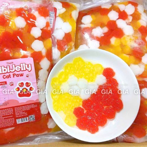 Thạch Lotus chân mèo Paw Cat bịch 1.5kg