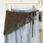 Khăn quàng cổ bằng vải Polyester mềm mại dành cho người lớn Khăn quàng cổ dệt kim rỗng thoáng khí