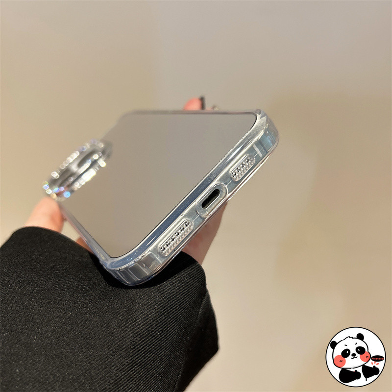Khung máy ảnh kim cương sáng bóng Vỏ điện thoại Mirro cho Huawei Nova 14 13 13i 12 12i 11 11i 10 Youth 9 8 7 Pro Ultra SE Y91 Y73 Y72 4G 5G Vỏ mềm đơn giản sang trọng dễ thương