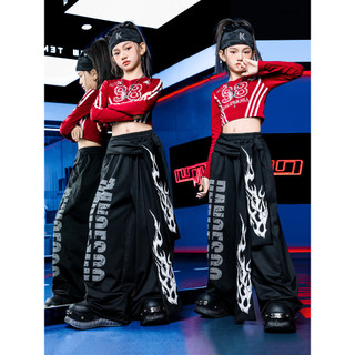 Đồ Nhảy Hiện Đại Hiphop Trẻ Em Set Đồ Dance Jazz Quần Nhảy Crop Top Đồ Nhảy Cho Bé Gái Bộ Tập Nhảy Cho