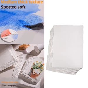 SA 10 Tờ 300g Giấy Cạnh Sàn Cotton Bề Mặt Dày Giấy Nghệ Thuật Cotton Cho Minh Họa Chi Tiết Và Thiết Kế Thủ Công