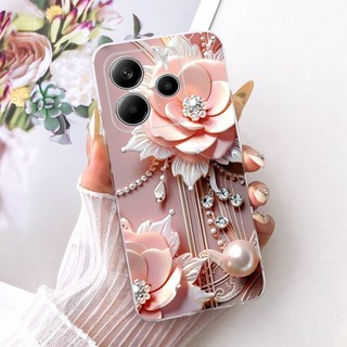Dành Cho Xiaomi Redmi Note 14 4G / Note14 Pro 4G Mới Thanh Lịch Họa Tiết Mèo Vỏ Silicon Mềm TPU Điện Thoại